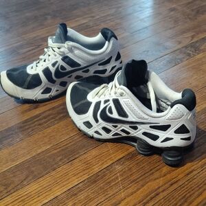 Nike Black and White Running Shoes